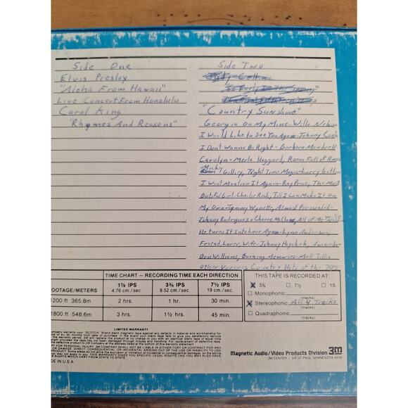 Bundle B – Baez Donovan Collins Lightfoot Folk Reel-to-Reel Lot (10 Tapes) - Picture 7 of 16